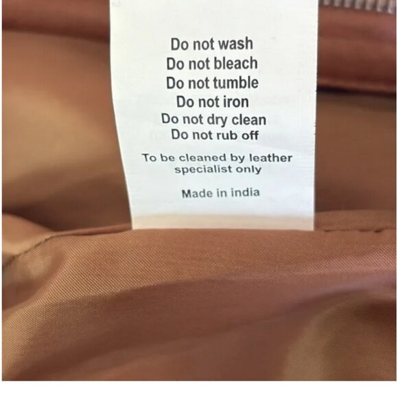 NWT Quince Leather Stand-Collar Jacket Cognac Brown Size Large - Picture 13 of 15